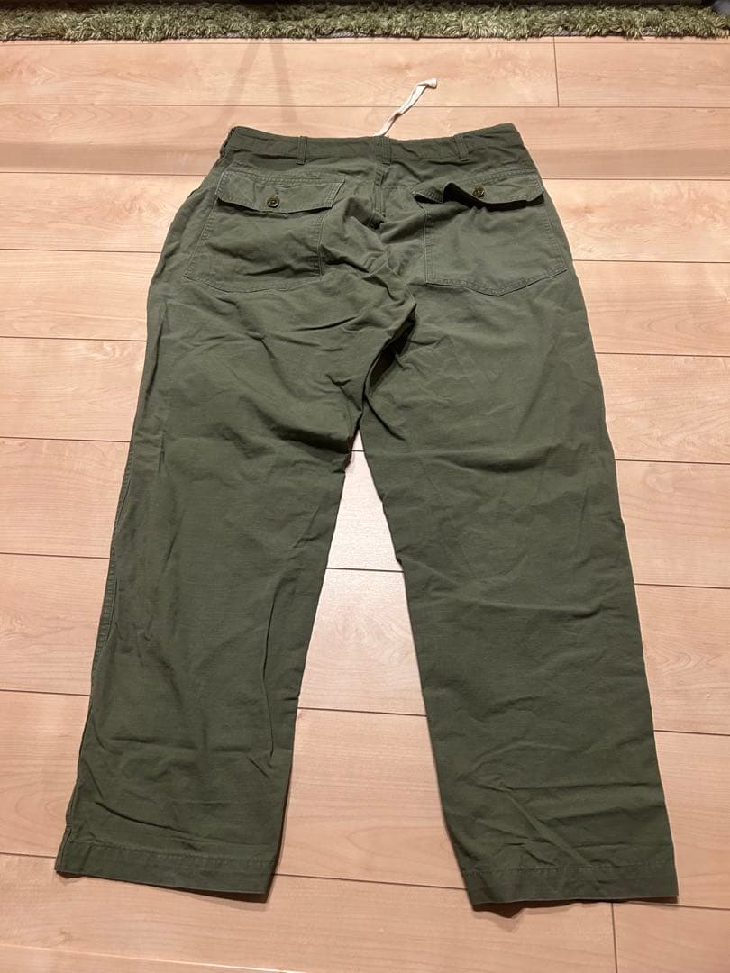 ENGINEERED GARMENTS Mサイズ ワークパンツ オリーブ