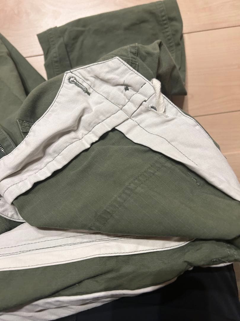 ENGINEERED GARMENTS Mサイズ ワークパンツ オリーブ