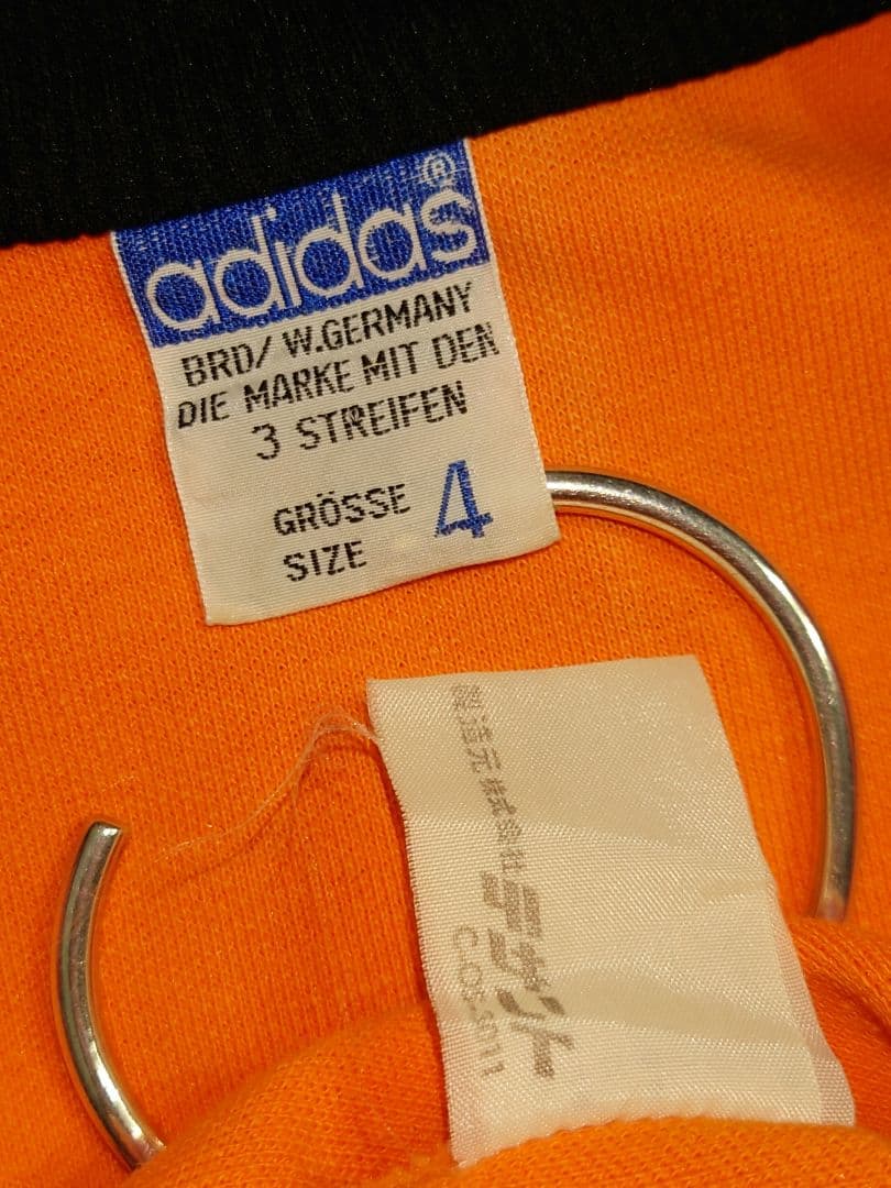 adidas 小松菜奈着用同型 デサント製 トラックジャケット 4 西ドイツ