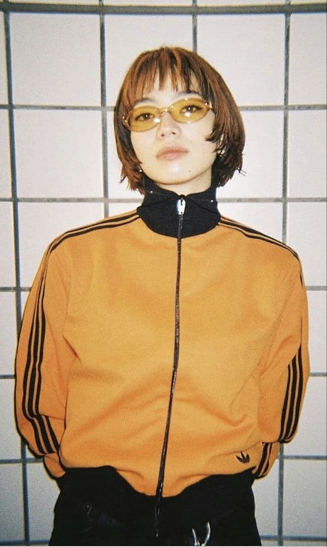 adidas 小松菜奈着用同型 デサント製 トラックジャケット 4 西ドイツ