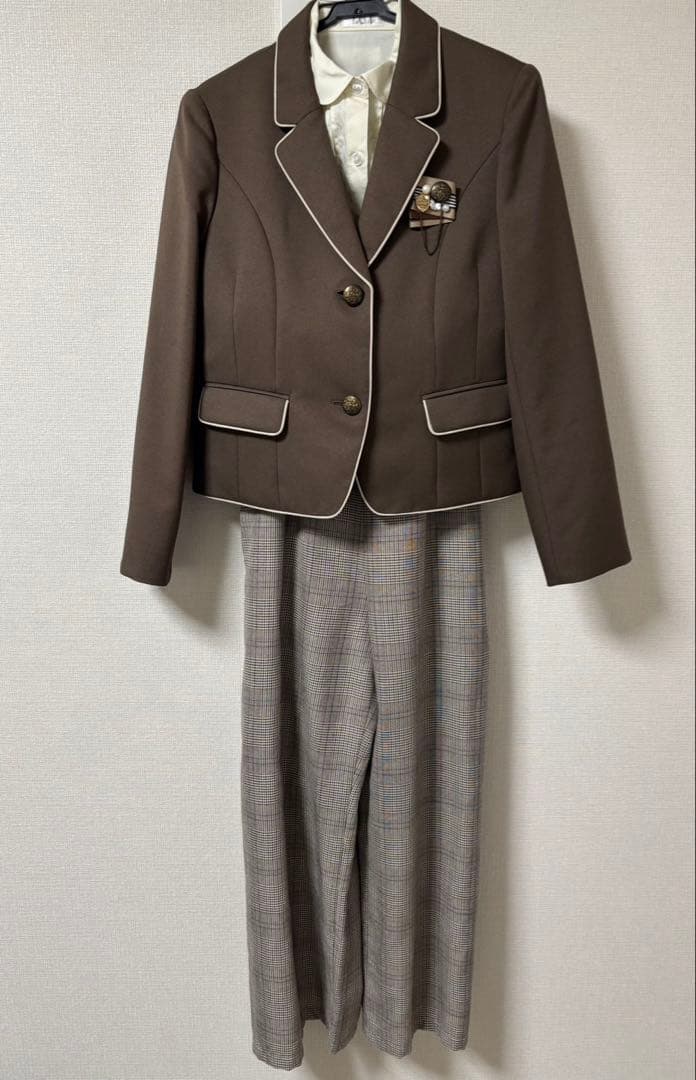 さくらELLE EN EOIR 卒業式、入学式ブレザーワイドパ