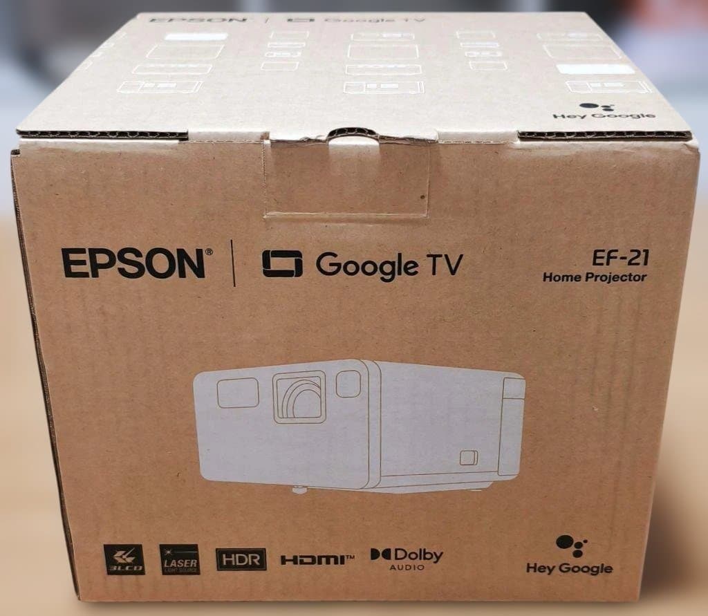 【新品未開封】 EPSON EF-21W プロジェクター