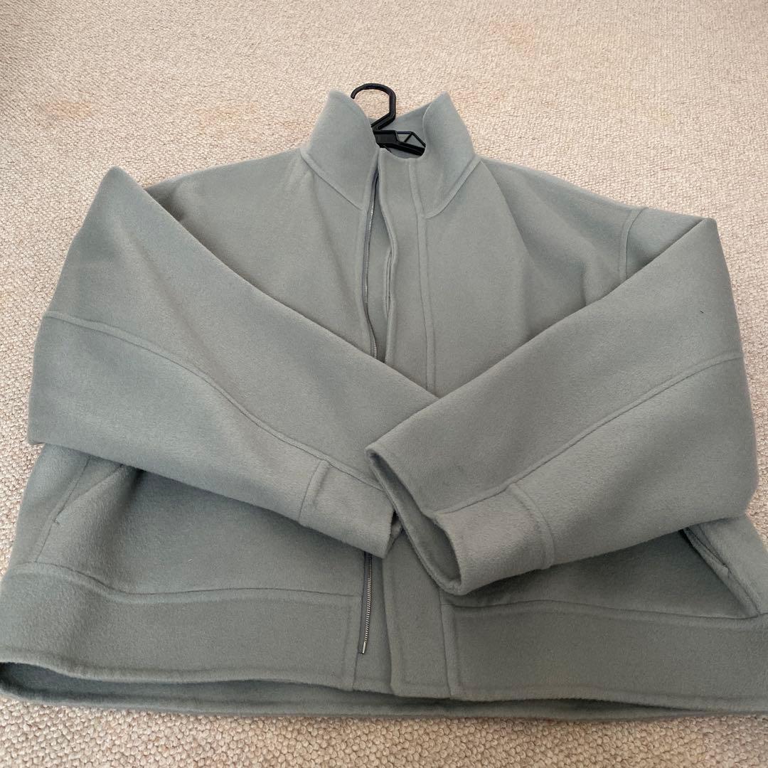 トゥモローランドギャルリーヴィーグレー ハイネック ウールジャケット