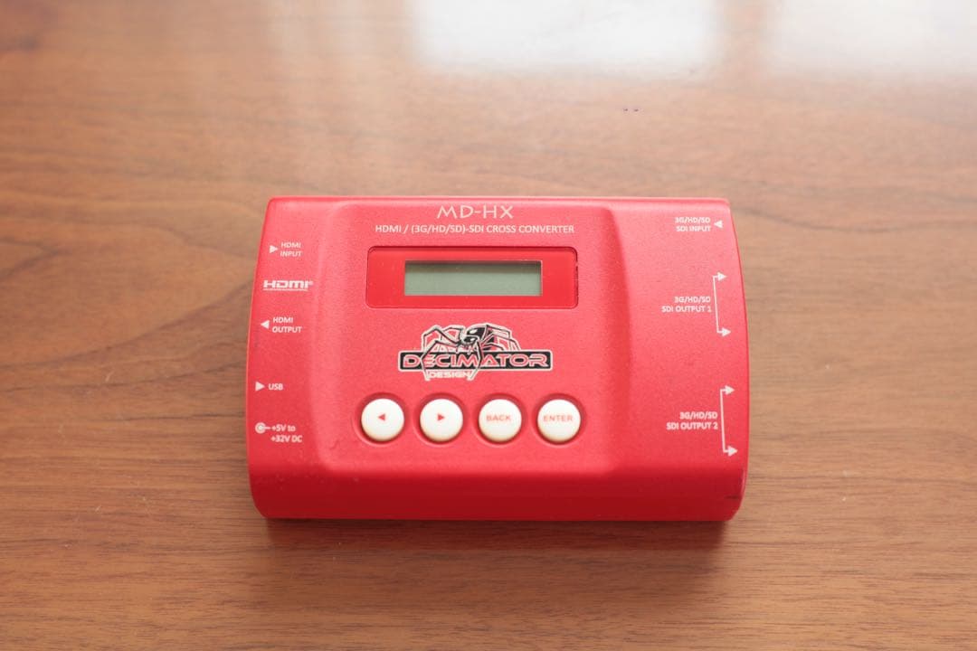 美品・正常動作品_ Decimator MD-HX SDI/HDMIコンバーター