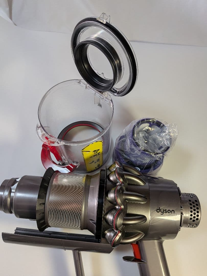 ba379　58分　ダイソン　コードレス　SV12　稼働品　分解洗浄済　動作保証