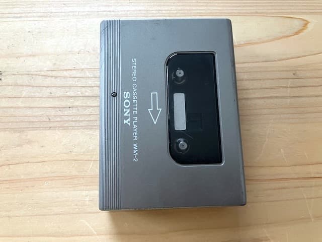 特別価格 整備済高音質動作品 ソニー WM-2 シルバー ウォークマン２