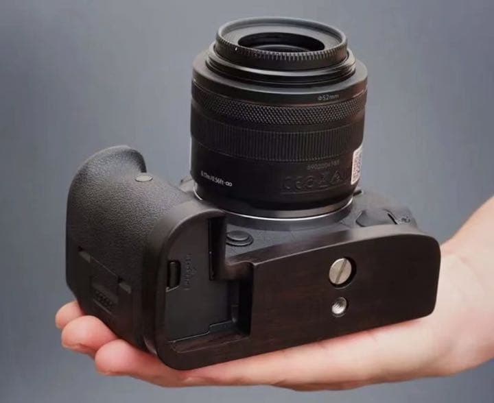新品 キヤノン Canon EOSR5用ハンドグリップ（黒檀/エボニー）