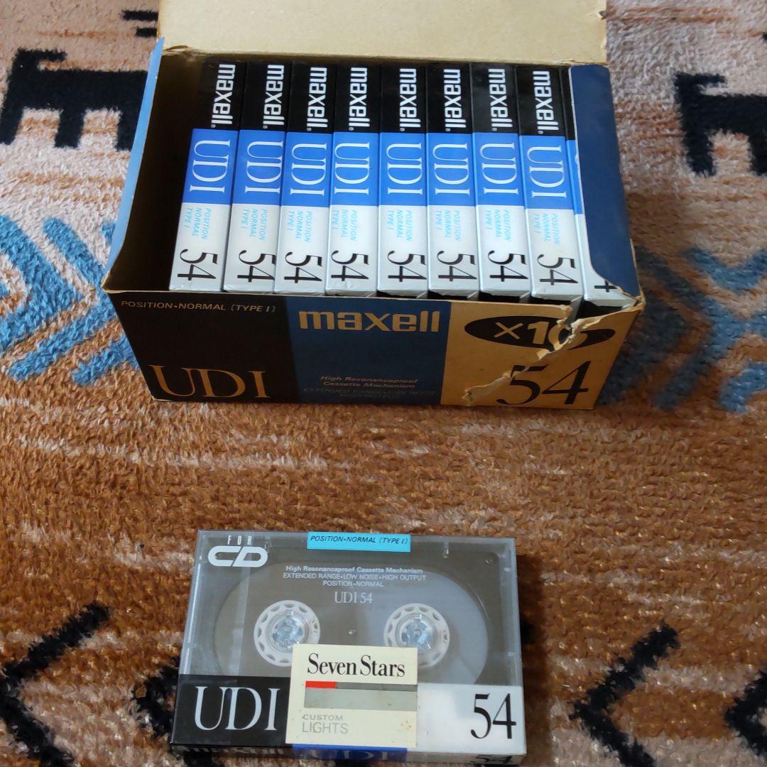 マクセル・カセットテープUD―１非売品(セブンスター景品)１０個箱入り新品未開封