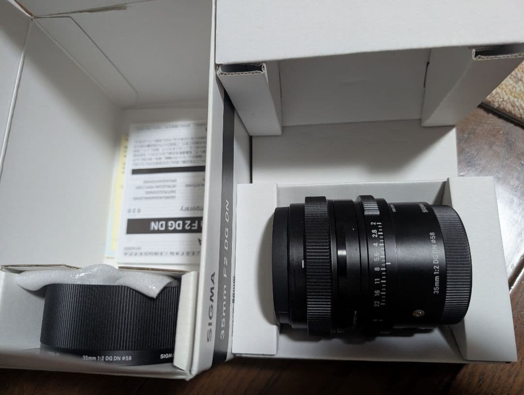 SIGMA 35mm F2 DG DN レンズ