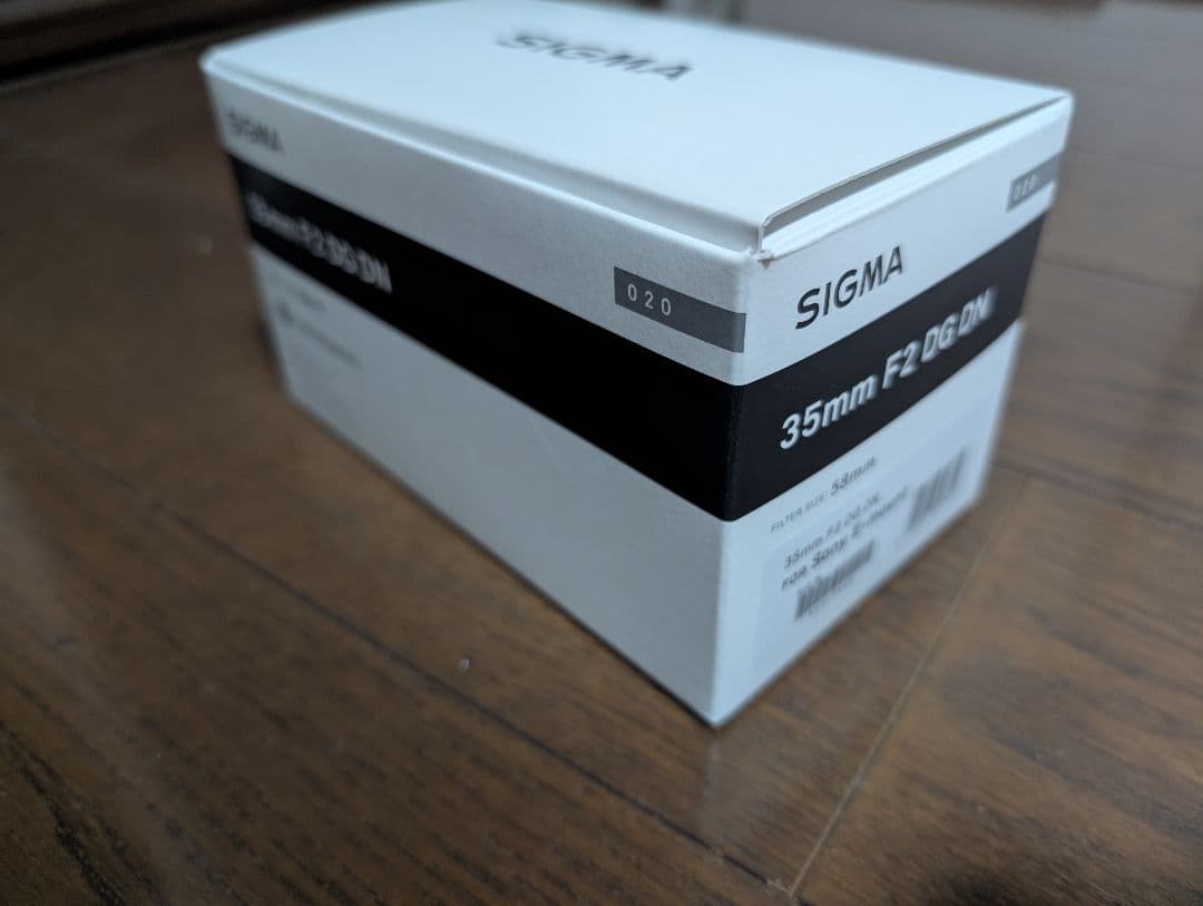 SIGMA 35mm F2 DG DN レンズ