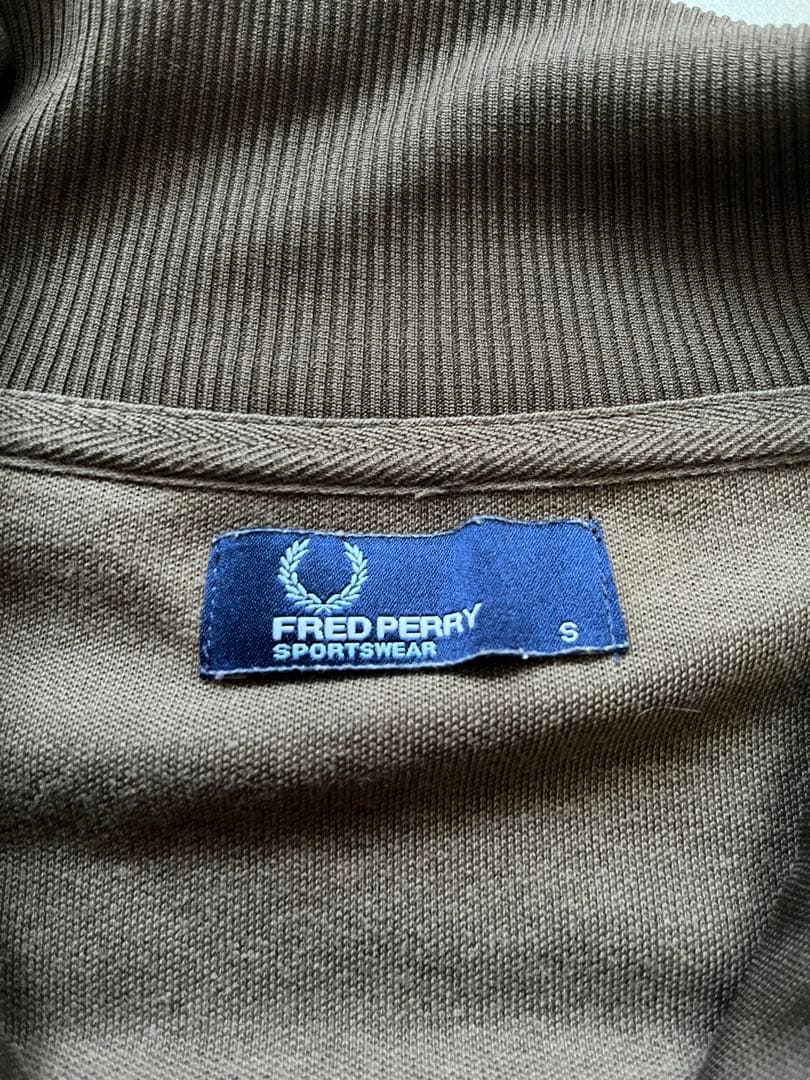 FREDPERRY フレッドペリー　トラックジャケット　ブラウン