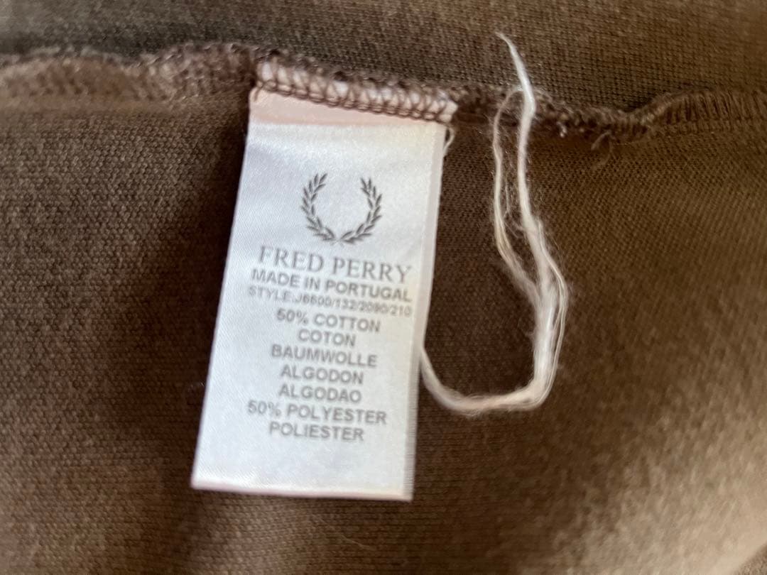 FREDPERRY フレッドペリー　トラックジャケット　ブラウン