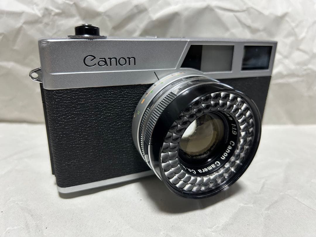 【使える！】Canon Canonet レンジファインダー美品！動作確認済み！