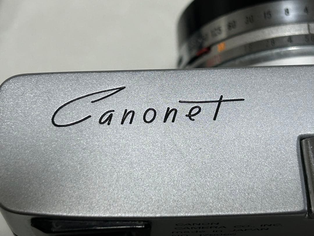 【使える！】Canon Canonet レンジファインダー美品！動作確認済み！