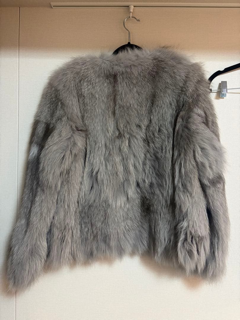 レディース ファー コート ジャケット フォックス リアルファー