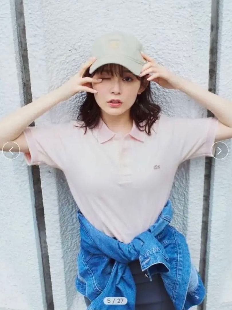 LACOSTE ポロシャツ SNIDEL スナイデル　ラコステ