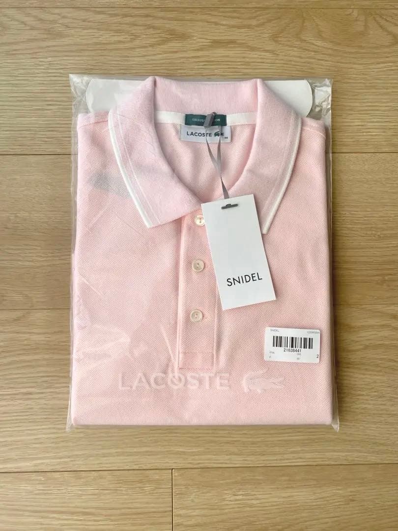 LACOSTE ポロシャツ SNIDEL スナイデル　ラコステ