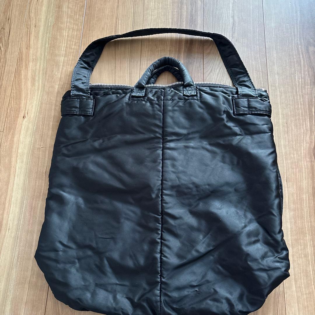 PORTER TANKER ブラック ヘルメットバック