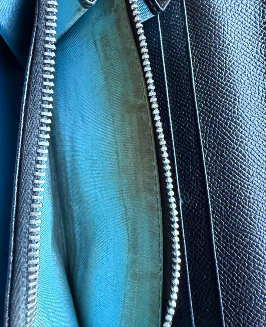 BVLGARI ブルガリ ロゴクリップ 二つ折り長財布 ブラック