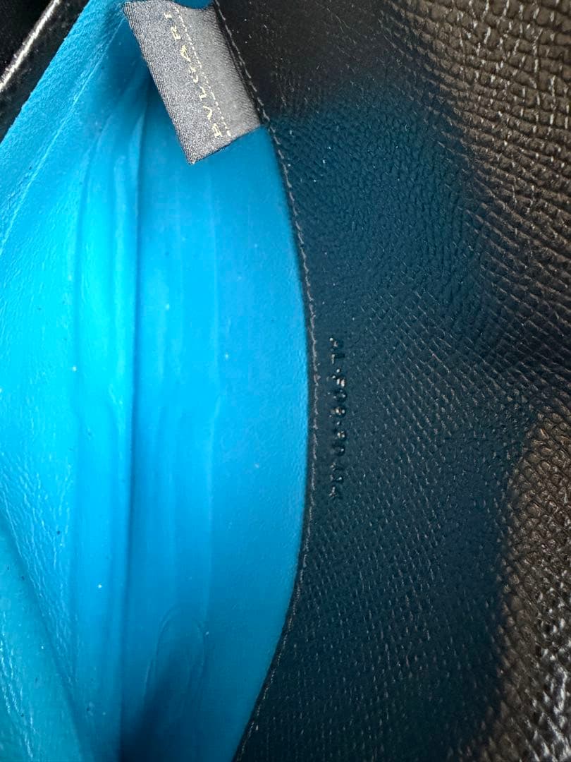 BVLGARI ブルガリ ロゴクリップ 二つ折り長財布 ブラック