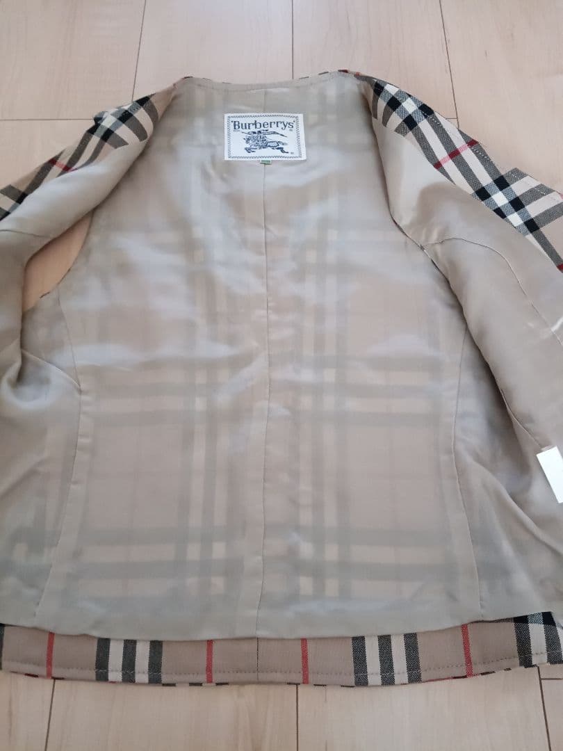 Burberrys　バーバリーズ　ベスト　ノバチェック　ウール