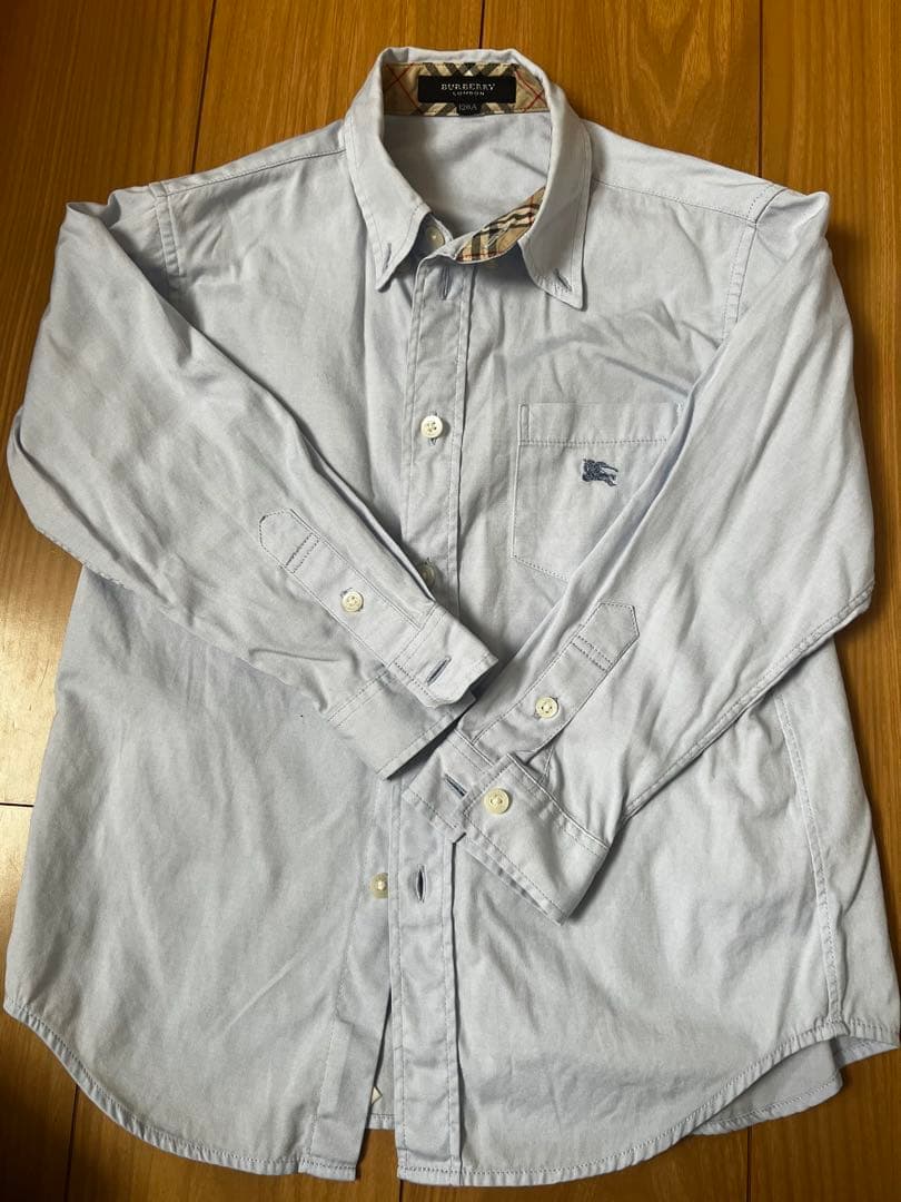 バーバリー　ノバチェック　ジャケット ハーフパンツ シャツ　120 130