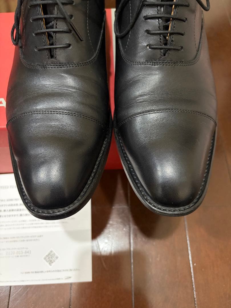 リーガル ビジネスシューズ ストレートチップ 黒 GORE-TEX 25.5cm