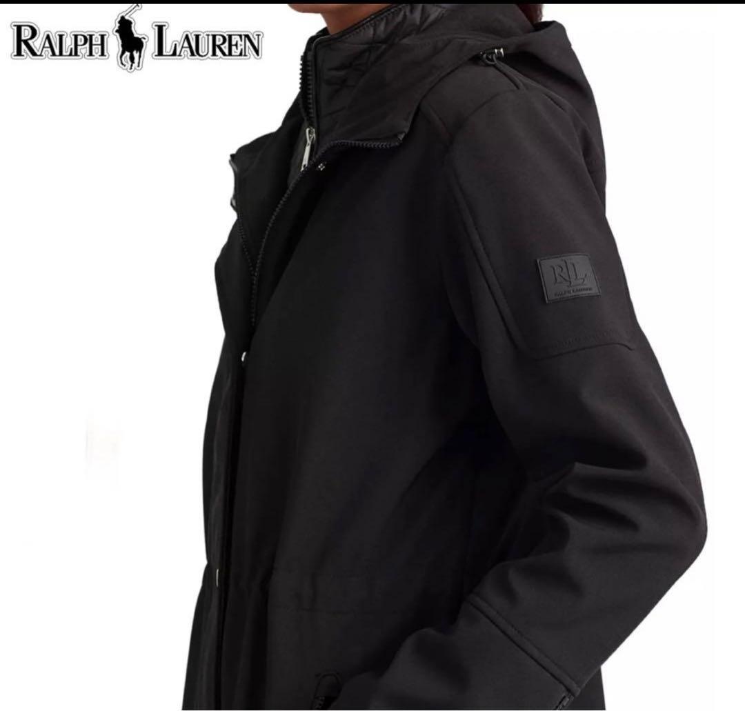 春も着用可能！LAUREN ブラック モッズコート Mサイズ