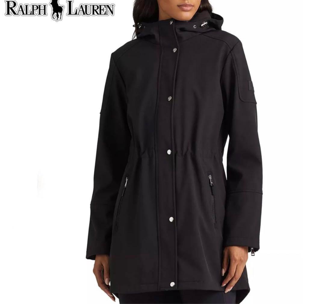 春も着用可能！LAUREN ブラック モッズコート Mサイズ