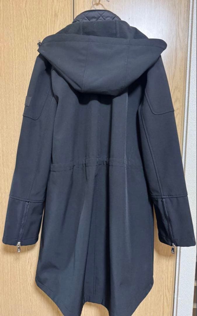 春も着用可能！LAUREN ブラック モッズコート Mサイズ