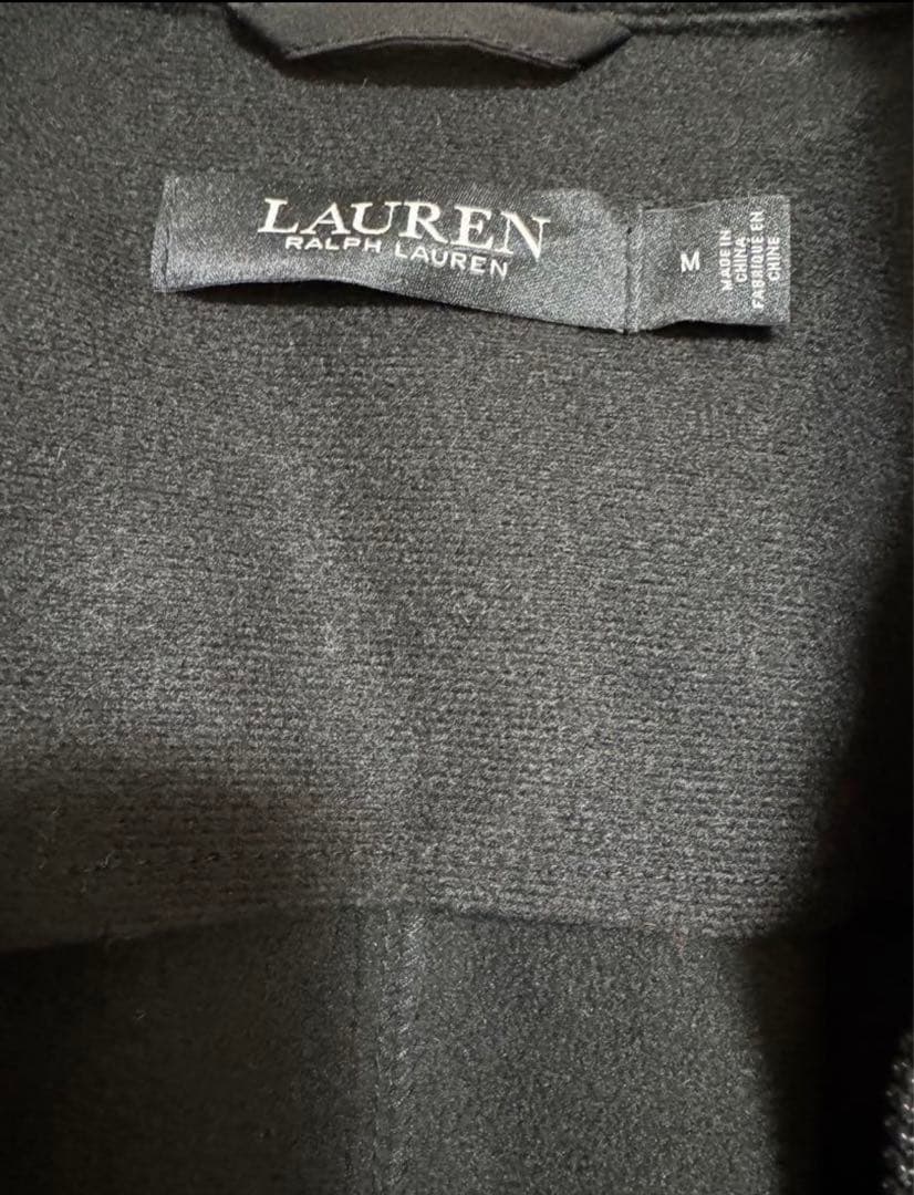 春も着用可能！LAUREN ブラック モッズコート Mサイズ