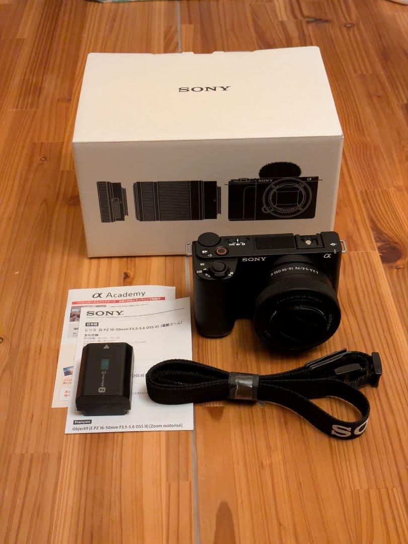 SONY VLOGCAM ZV-E10 II パワーズームレンズキッド