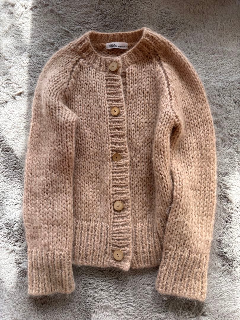 ビリティスディゼッタン　モヘア　カーディガン