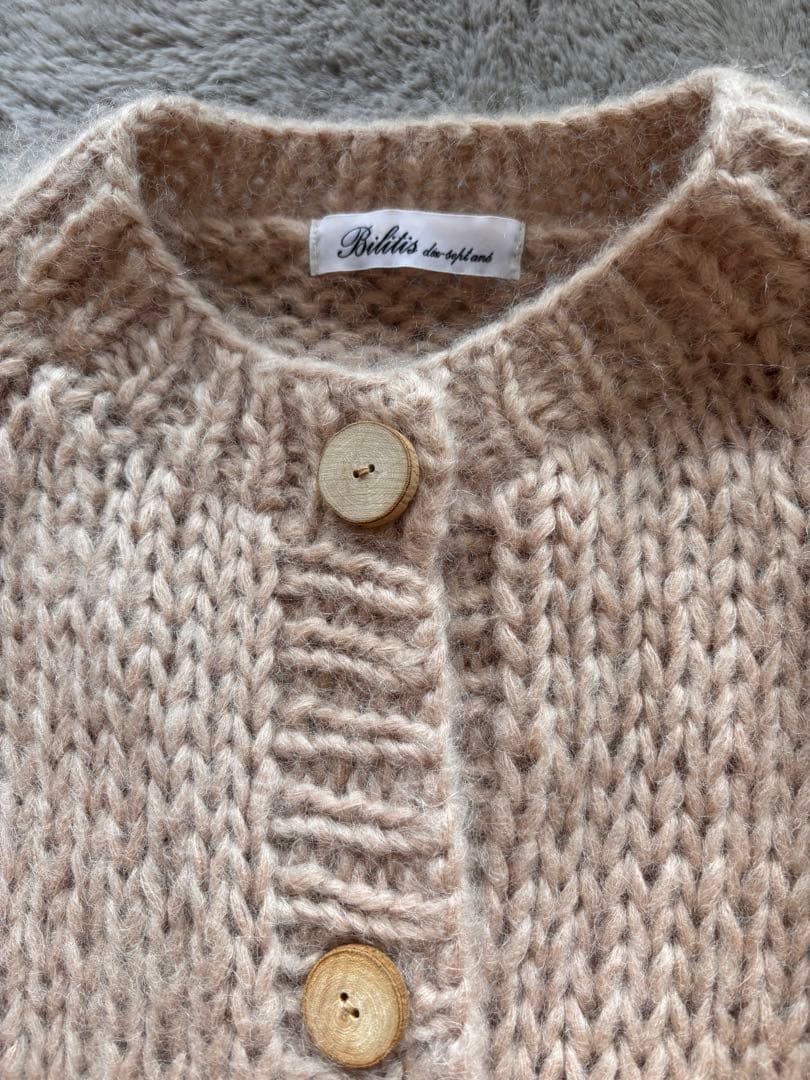 ビリティスディゼッタン　モヘア　カーディガン