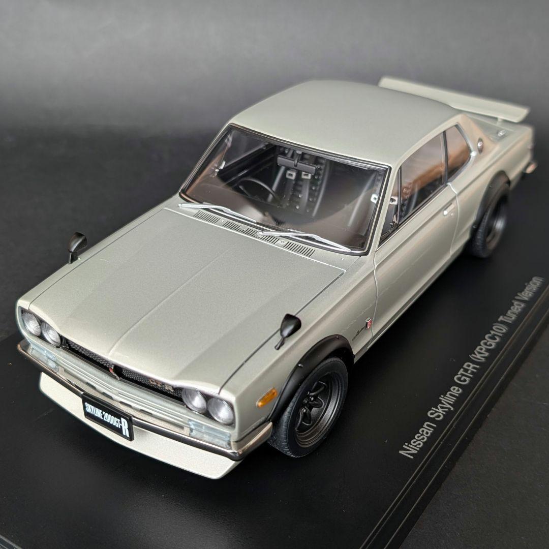 【ちっち】オートアート 1/18 GT-R KPGC10 ハコスカ