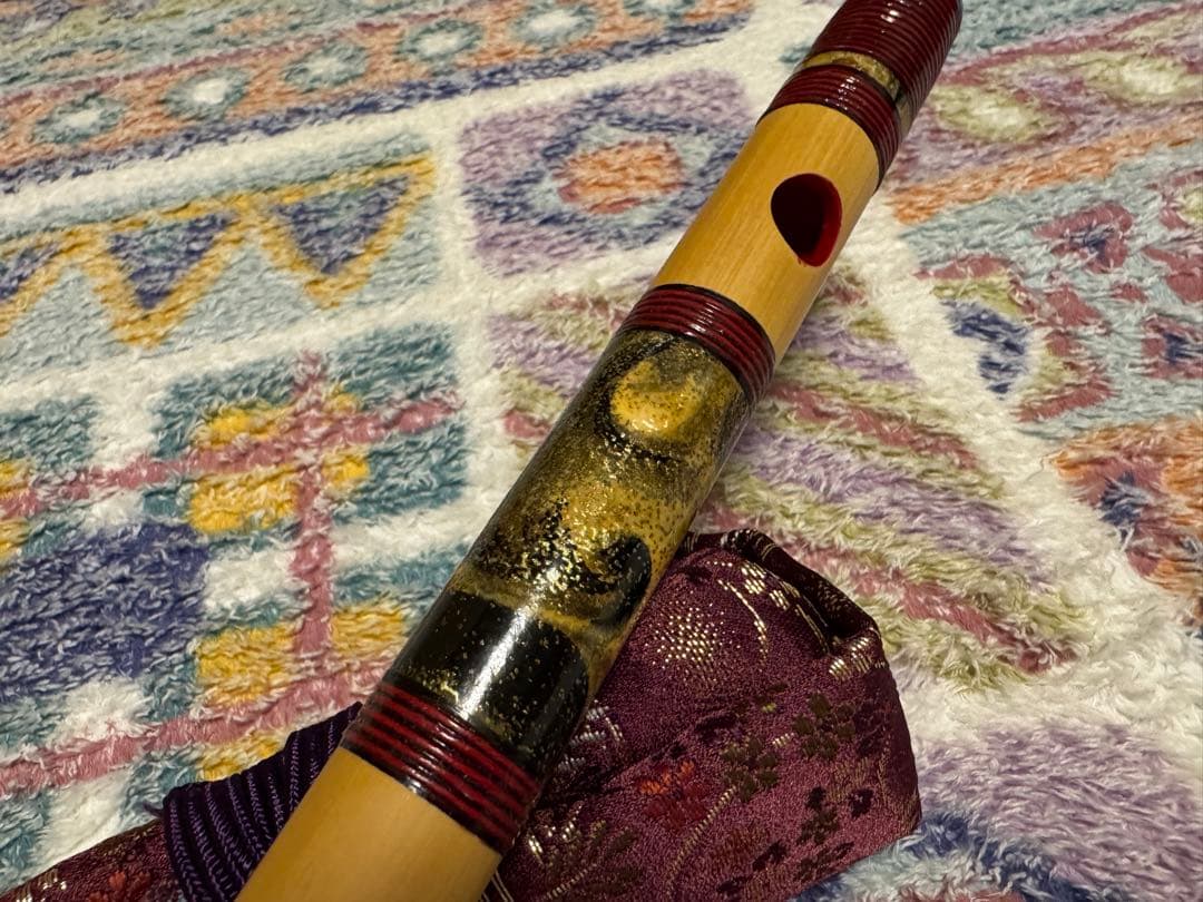 ⚫︎篠笛 和風模様 ドレミ菅 和康⚫︎