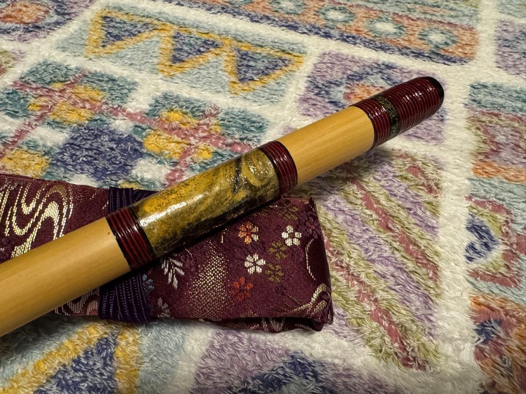 ⚫︎篠笛 和風模様 ドレミ菅 和康⚫︎