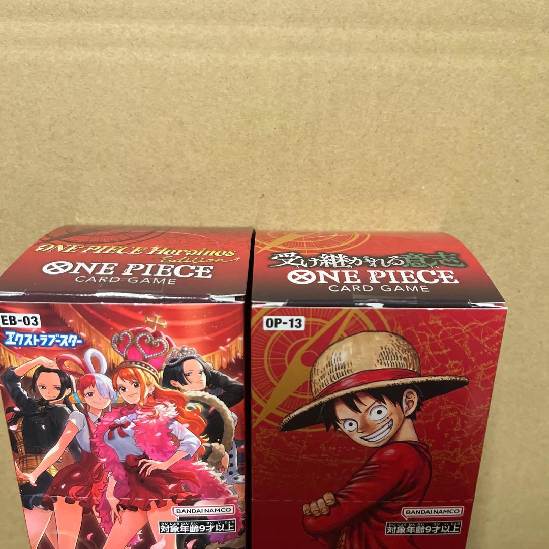 ワンピースカード　受け継がれる意志　ヒロインズエディション テープカット