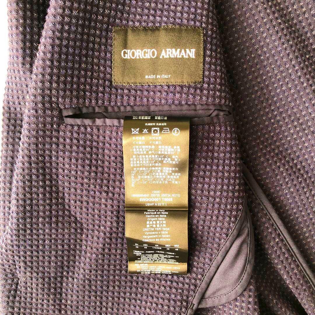 Giorgio Armani ダークネイビー テーラードジャケット