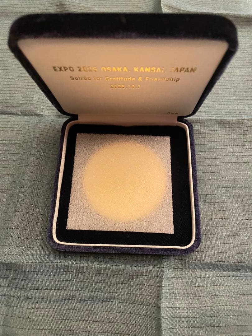 2025年関西万博ミャクミャク大阪城メダル