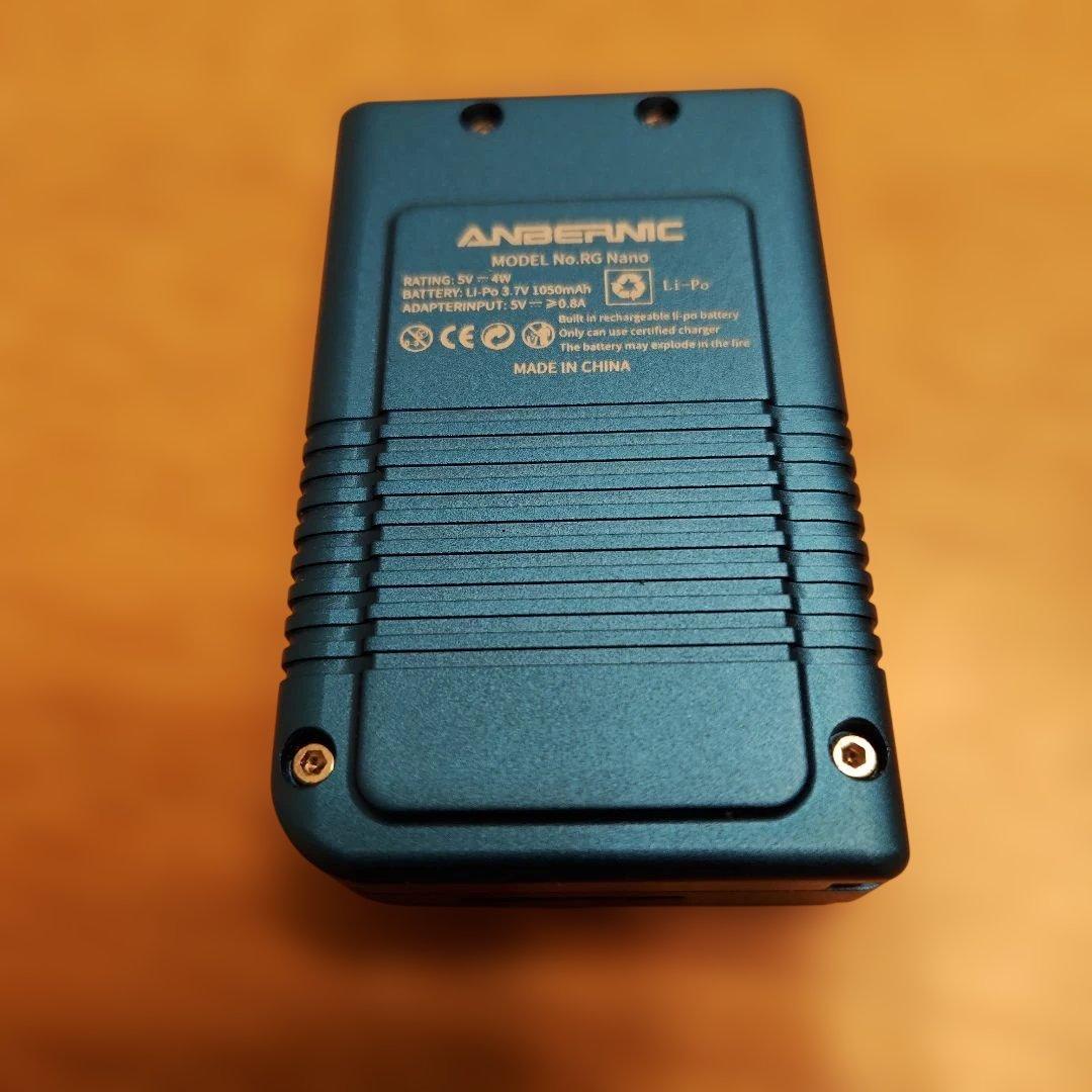 【美品】ANBERNIC RG Nano　ブルー