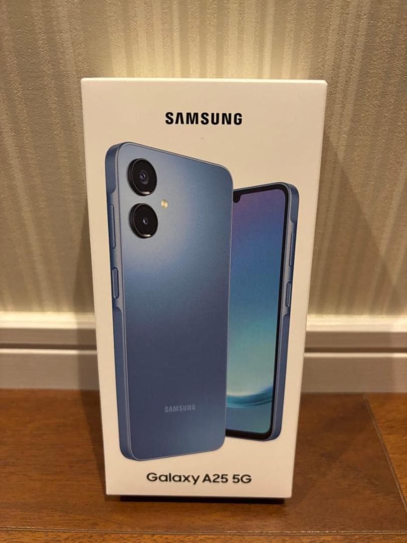 Galaxy A25 5G 新品 未使用　ブルー