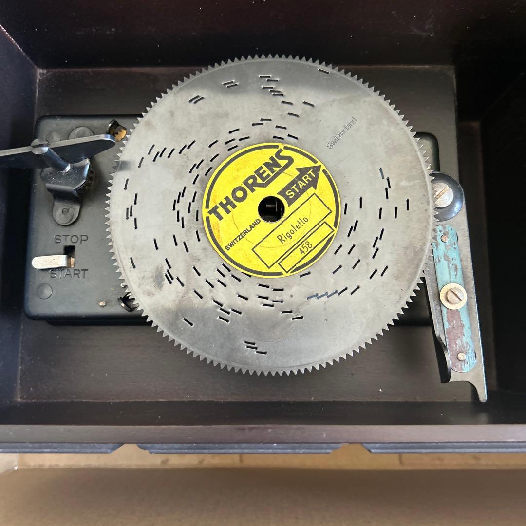 ジャンク品　スイス製　トーレンス　ディスク式オルゴール　1985年以前のお品物