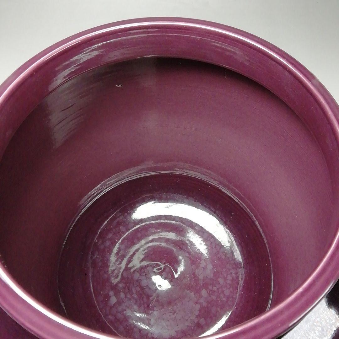 Ｓ７０８　皆具　『紫交趾　青海波』『平安　勝見永泉』　共箱　茶道具