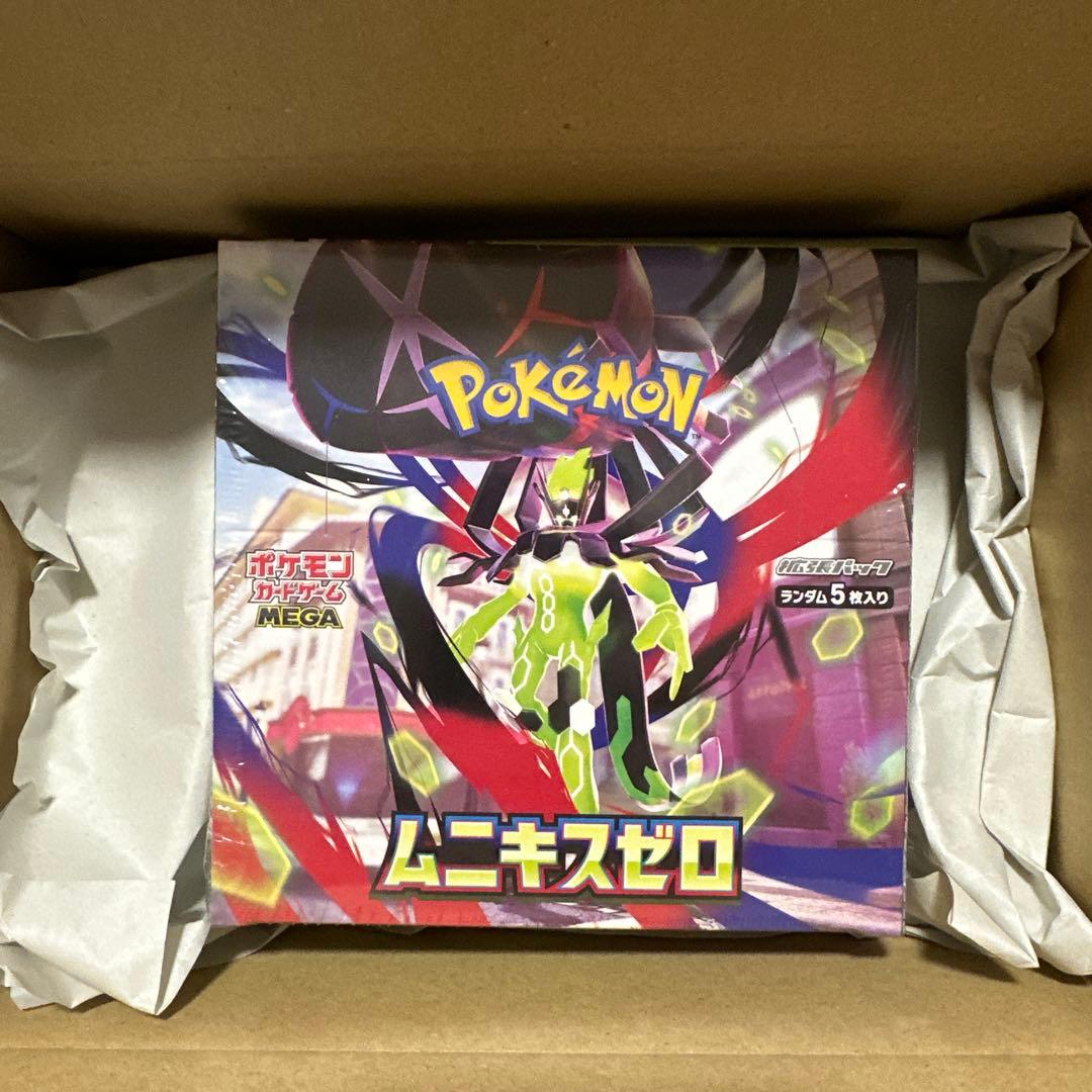 ポケモンカード ムニキスゼロboxシュリンク付き メガエルレイドexセット