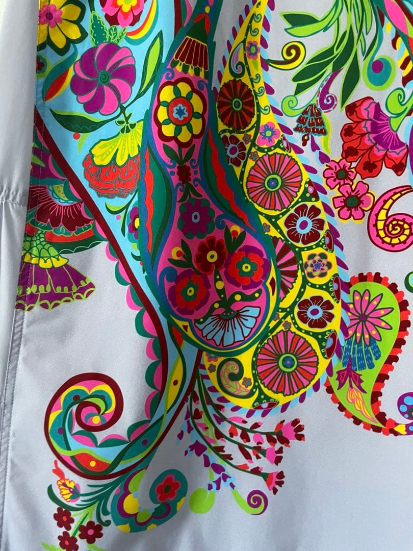 トクコプルミエブォル花柄ノースリーブフレアチュニックワンピース