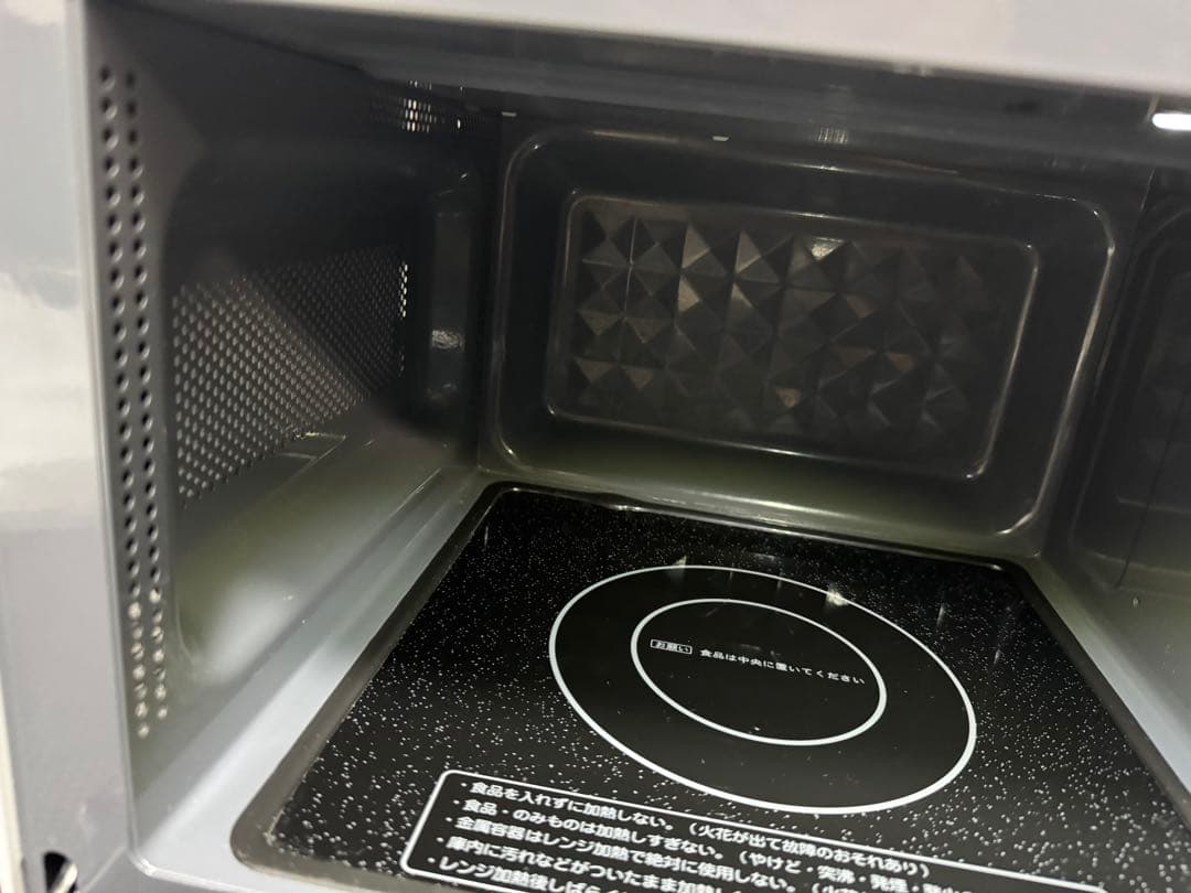 2024年製 900w高出力 フラット電子レンジ Yselect YMW17RK