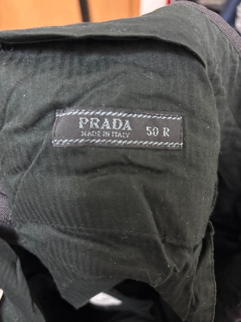PRADA ブラウン スラックス 50 R