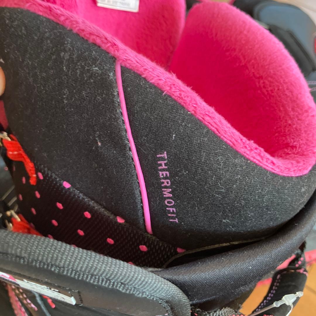 スノーボードブーツ 女性用 ブラック/ピンク　HEAD 25cm