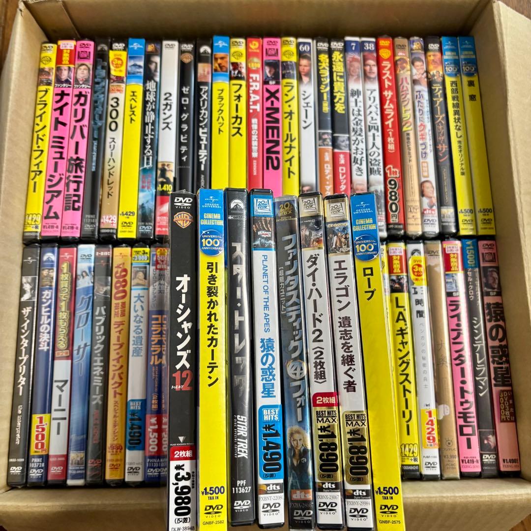 新品未開封 DVD 洋画 60本セット まとめ 【バラ売り不可】